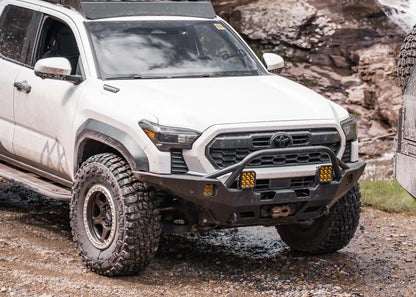 Hi-Lite Overland Toyota Tacoma Front Bumper 4th Gen (2024-2026) [Prerunner Bull Bar]