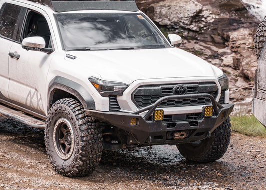 Hi-Lite Overland Toyota Tacoma Front Bumper 4th Gen (2024-2025) [Prerunner Bull Bar]