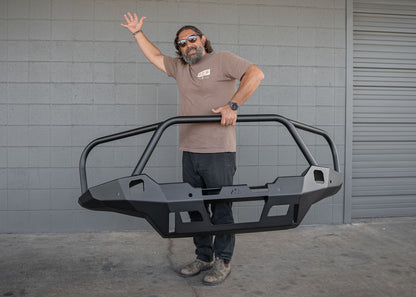 Hi-Lite Overland Toyota Tacoma Front Bumper 4th Gen (2024-2025) [Bull Bar]