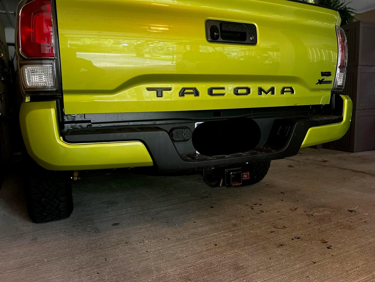 Standard Tacoma Bumper Caps
