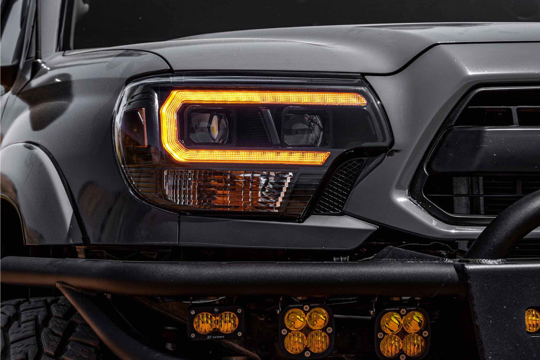 Morimoto Toyota Tacoma (12-15) XB Hybrid LED Headlights  - Amber DRL
