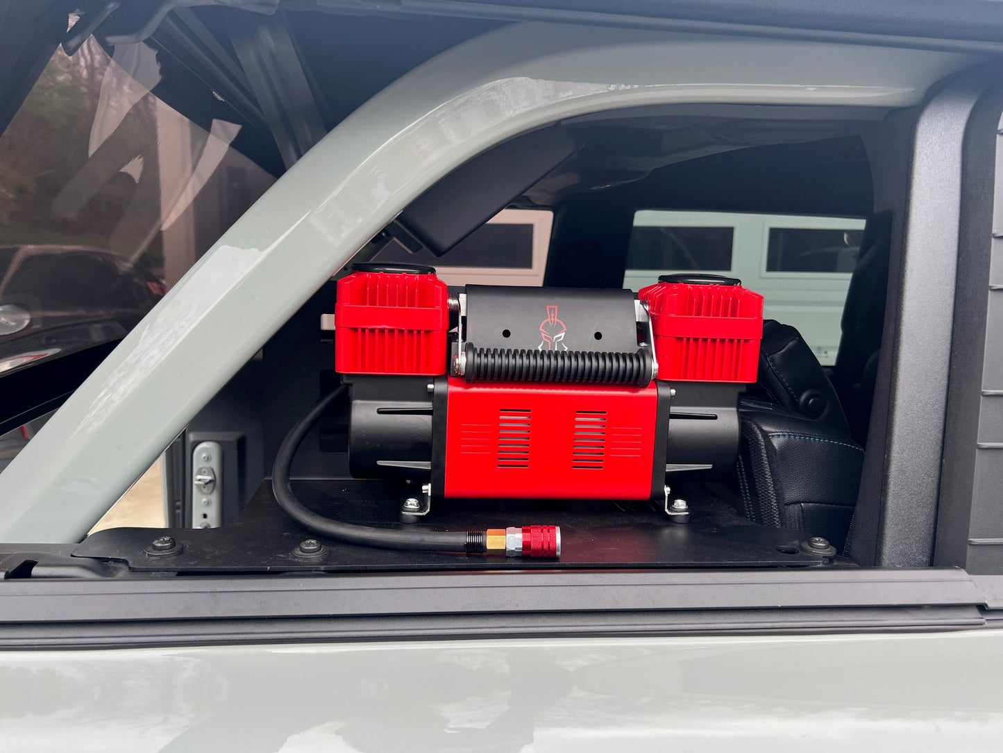 Thor's Lightning Refuge MOLLE Portable Air Compressor Mount for 6th Generation Ford Bronco 4-Door 2021-Present