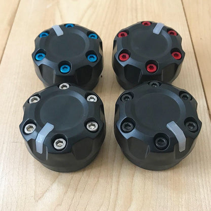 Climate Knobs (2005-2015 Tacoma) - 4 PACK - RED