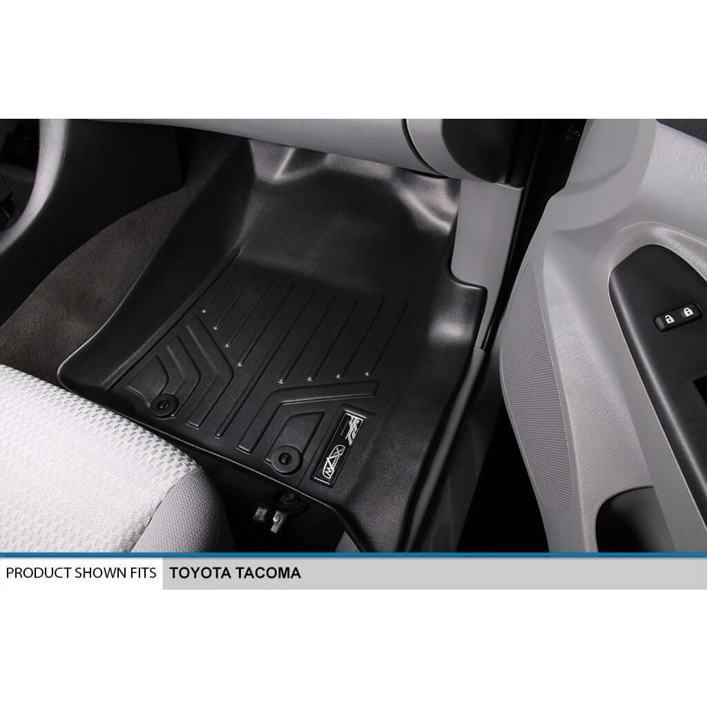 SmartCoverage™ Custom Fit Floor Liners For 2012-2015 Toyota Tacoma Double Cab