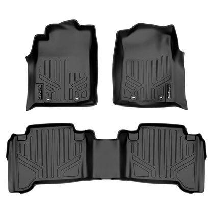 SmartCoverage™ Custom Fit Floor Liners For 2012-2015 Toyota Tacoma Double Cab