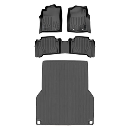 SmartCoverage™ Custom Fit Floor Liners For 2012-2015 Toyota Tacoma Double Cab