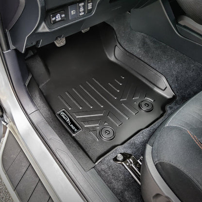 SmartCoverage™ Custom Fit Floor Liners For 2018-2023 Toyota Tacoma Double Cab (Manual Transmission)