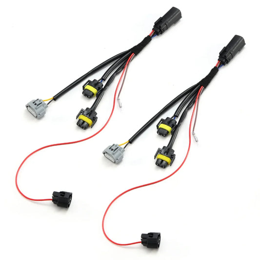 AlphaRex 20-23 Toyota Tacoma Stock LED Headlights to AlphaRex NOVA-Series Projector Headlights Converters