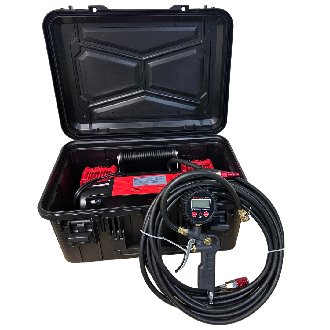Thor's Lightning Portable AirVault2 12v Dual Air Compressor 10.6 CFM