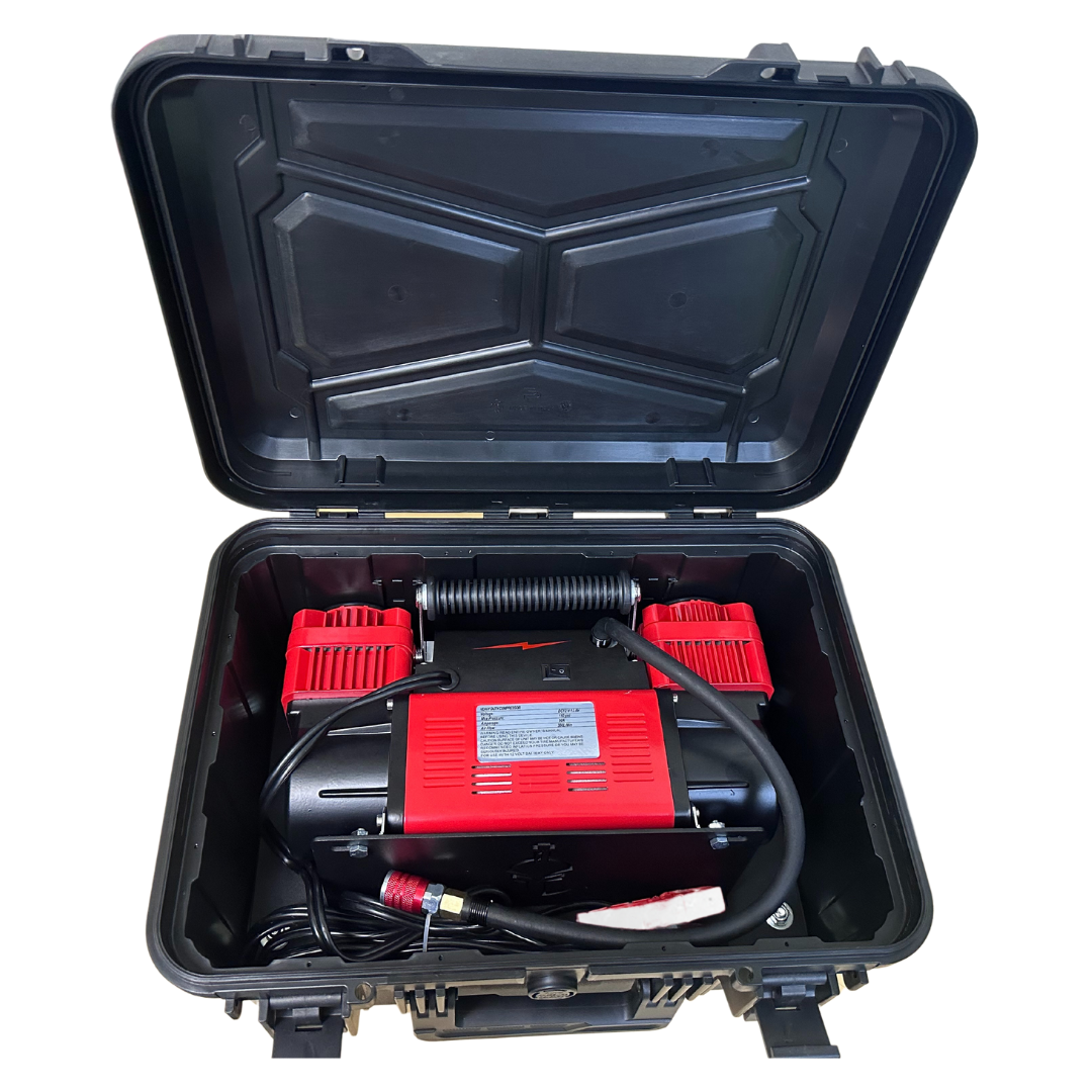 Thor's Lightning Portable AirVault2 12v Dual Air Compressor 10.6 CFM