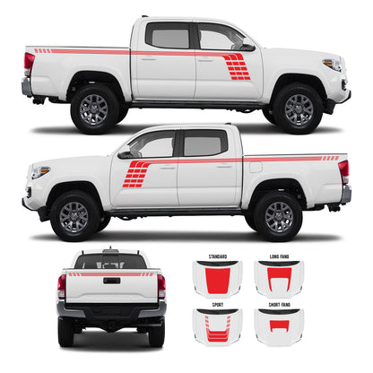 2016-23 Tacoma Checkered Stripe Kit