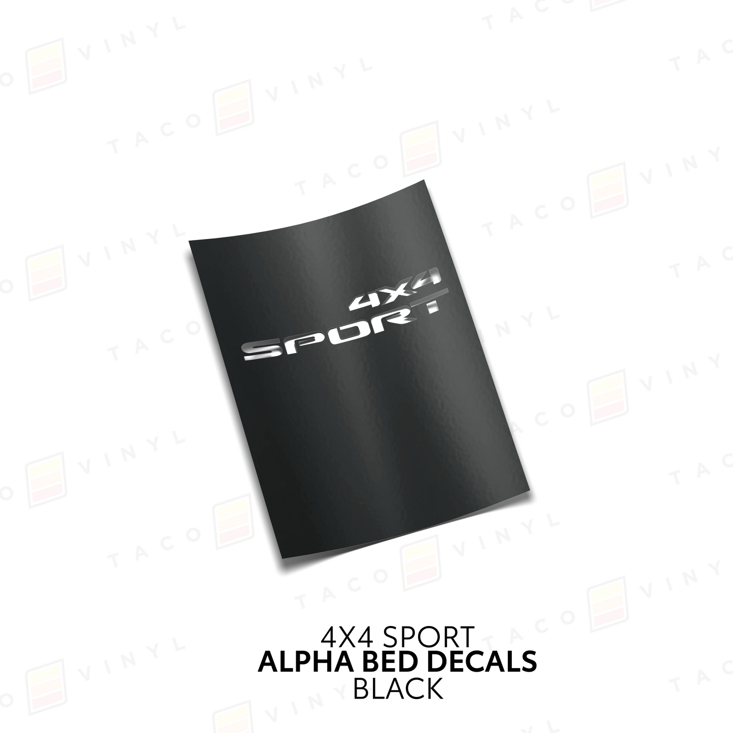 Alpha Bed Decals