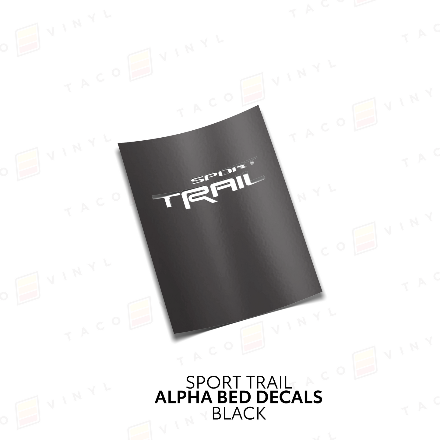 Alpha Bed Decals