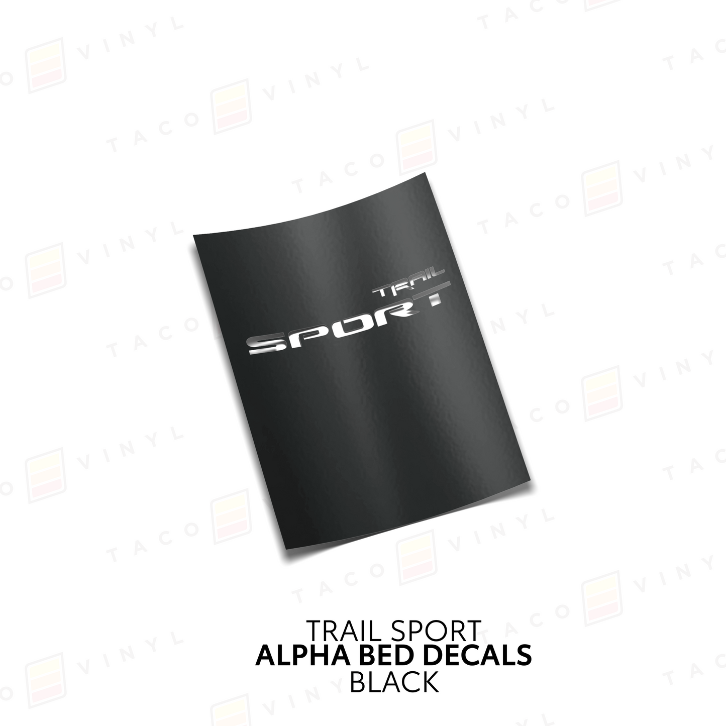 Alpha Bed Decals