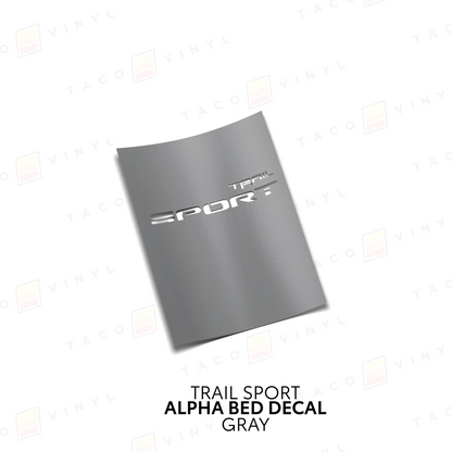 Alpha Bed Decals