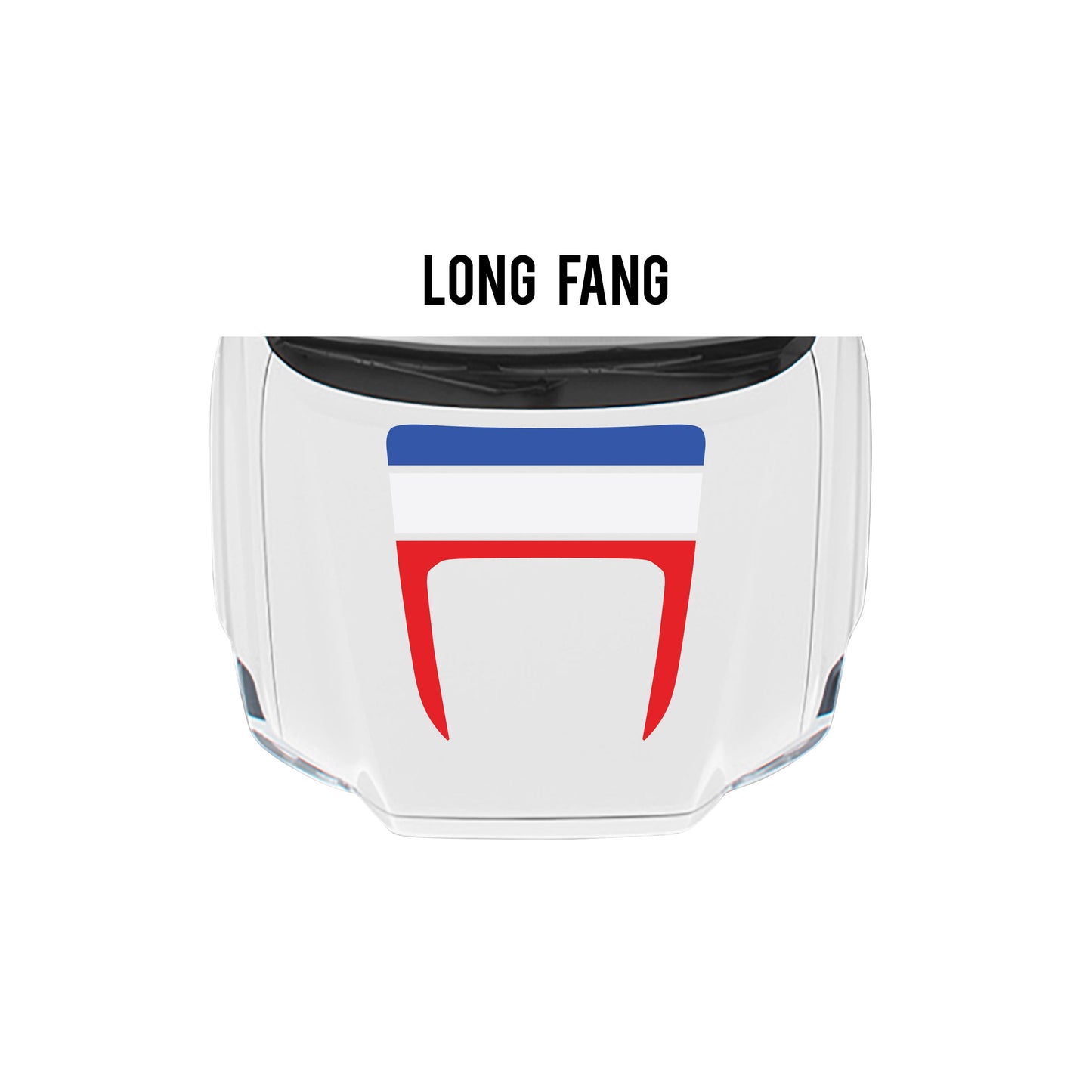 2016-23 Tacoma Sport/Pro Checkered Hood Stamp