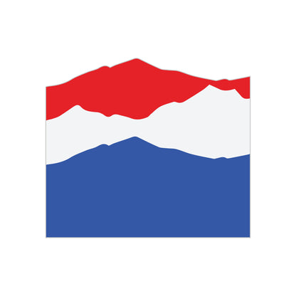 Sunset Mountain Decal