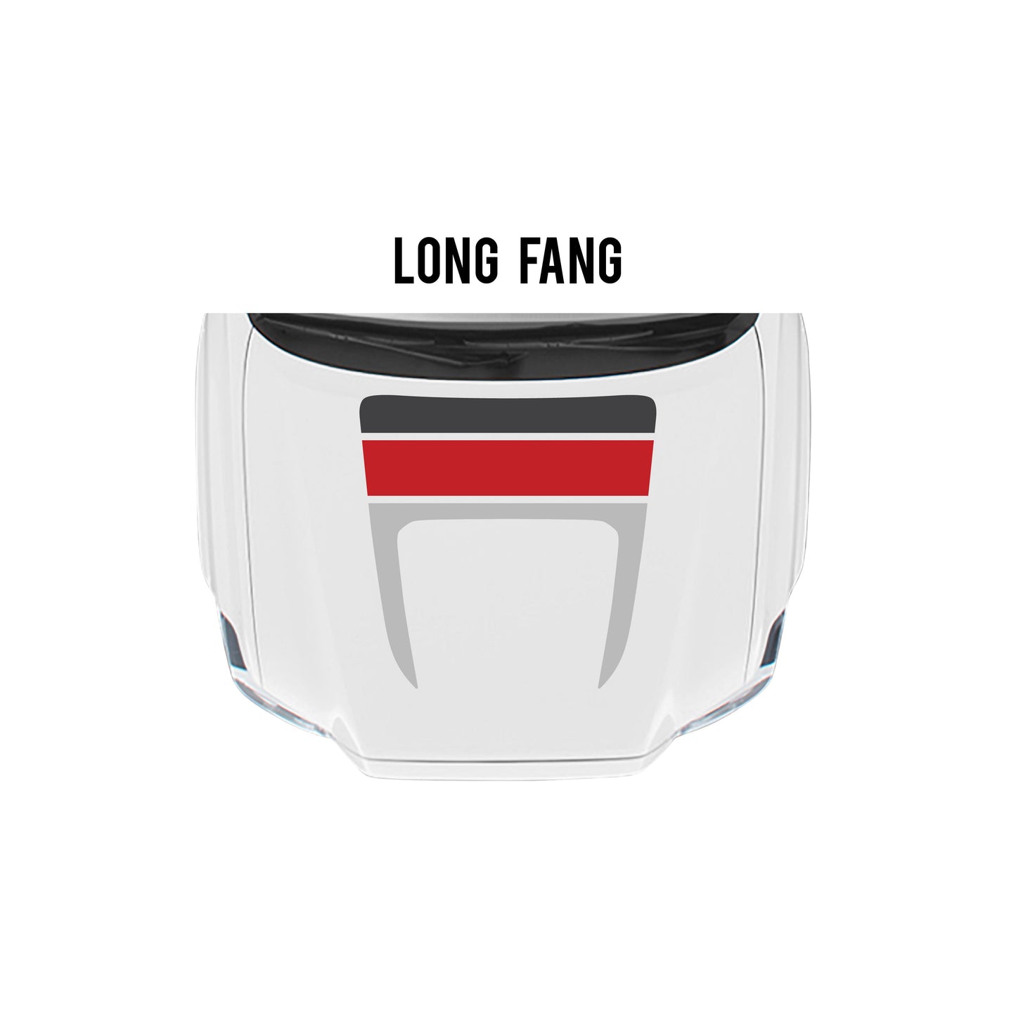 2016-23 Tacoma Sport/Pro Checkered Hood Stamp