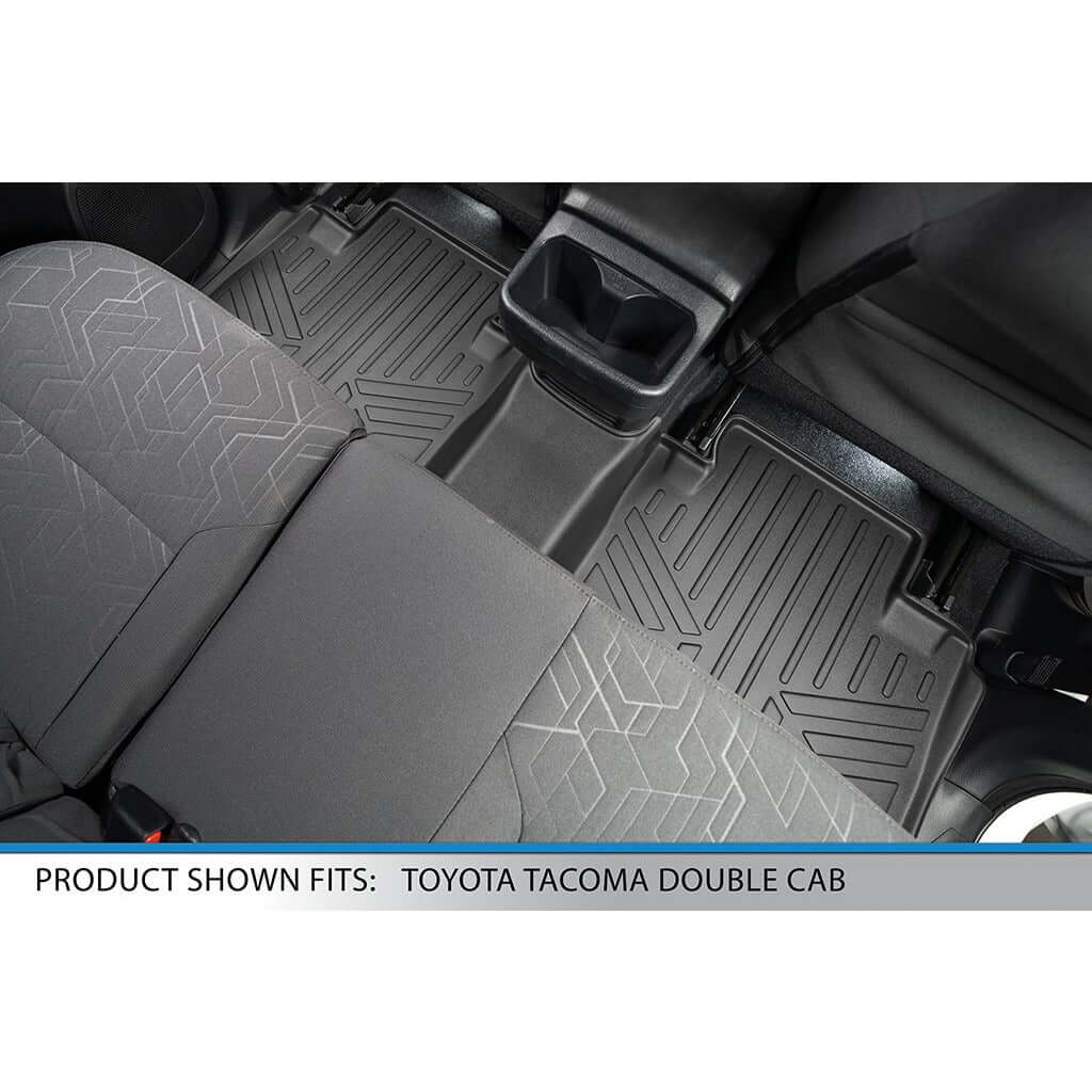 SmartCoverage™ Custom Fit Floor Liners For 2016-2017 Toyota Tacoma Double Cab