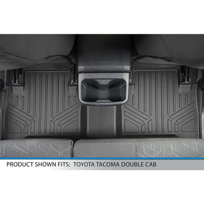SmartCoverage™ Custom Fit Floor Liners For 2016-2017 Toyota Tacoma Double Cab