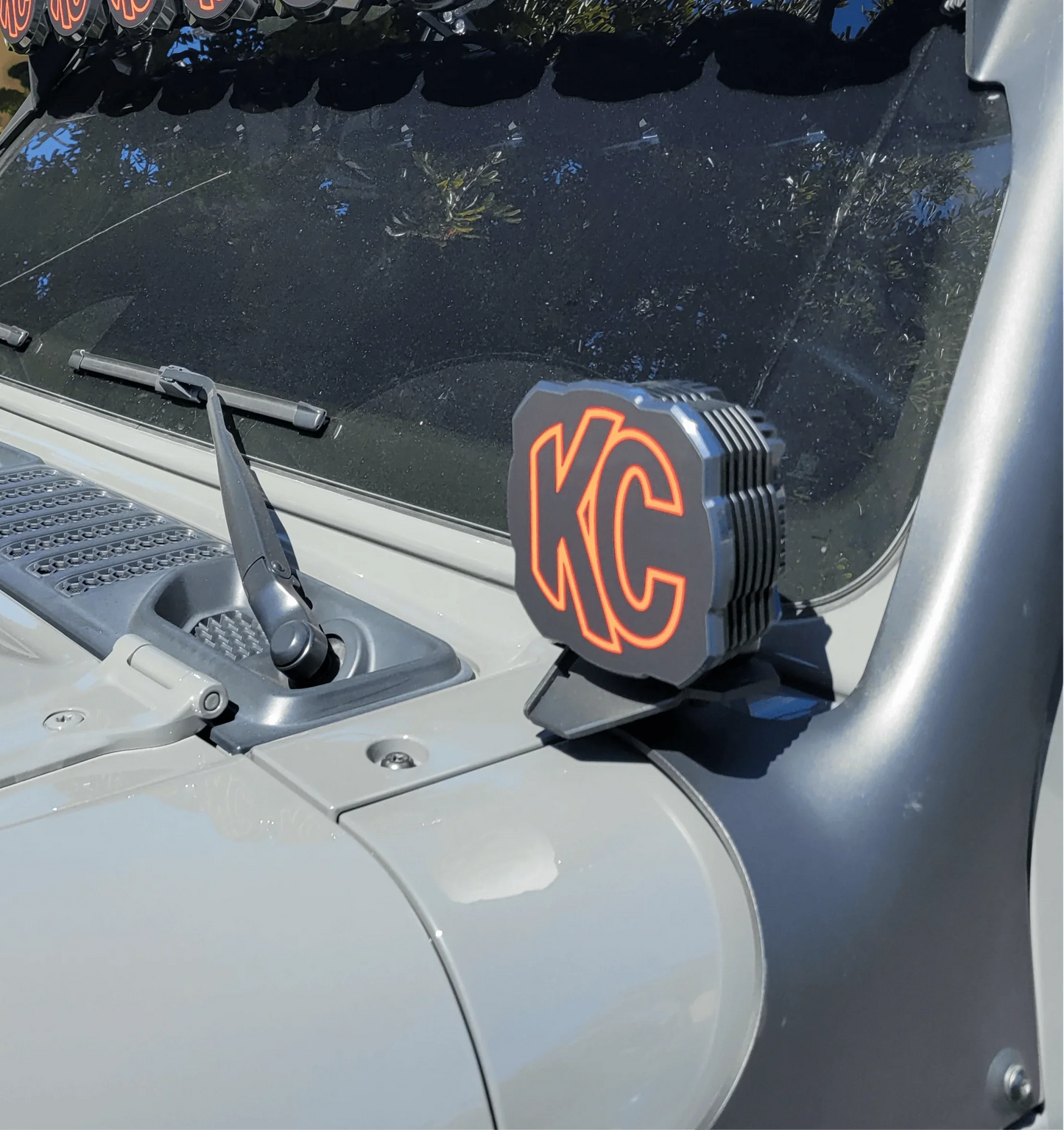KC HiLITES Flex Era 4 Light Cover Overlays - Universal