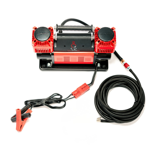 Thor's Lightning Bolt Portable  12v True Dual Air Compressor 10.6 CFM