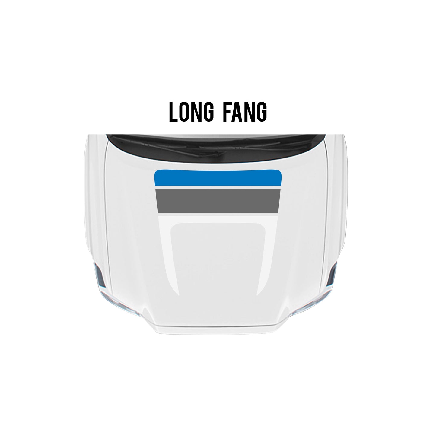 2016-23 Tacoma Sport/Pro Checkered Hood Stamp