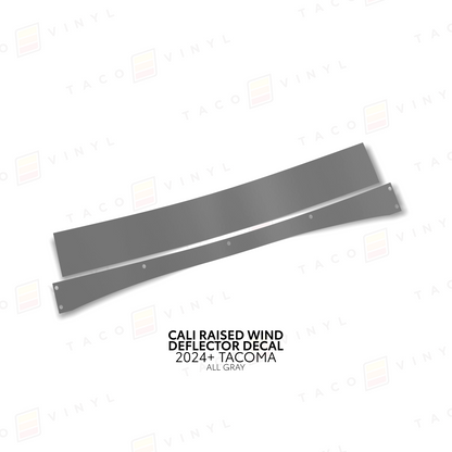 Cali Raised Wind Deflector Decal