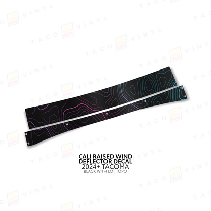 Cali Raised Wind Deflector Decal
