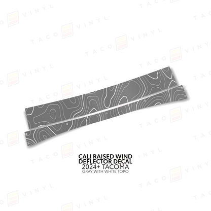 Cali Raised Wind Deflector Decal