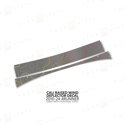 Cali Raised Wind Deflector Decal