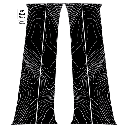 Topo B Pillar Overlays - 2016-2023 Tacoma Double Cab