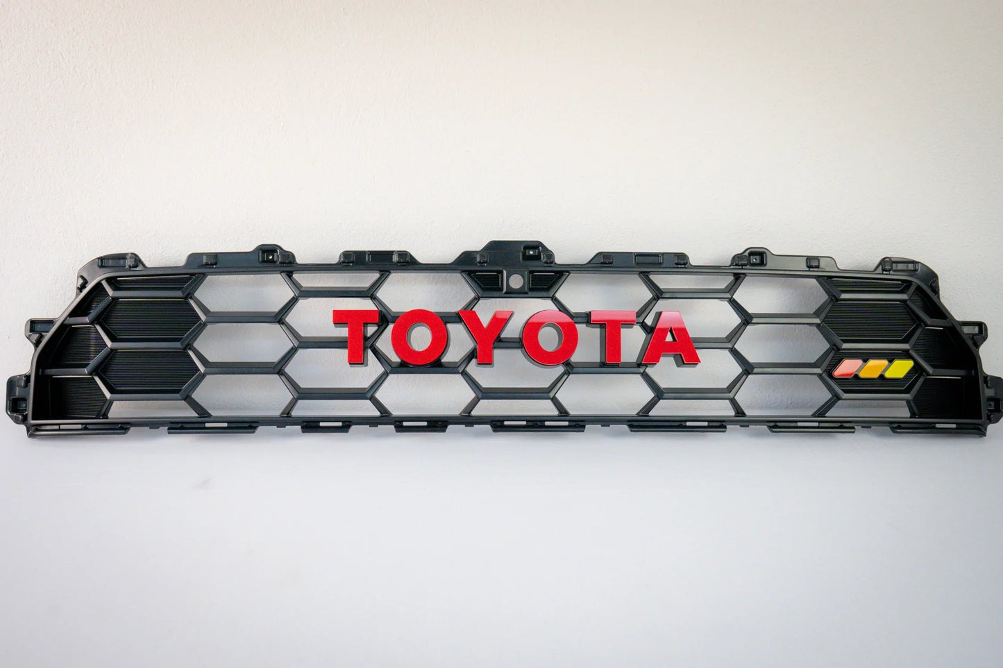 TOYOTA Front Grille Acrylic Emblem Overlays - 2025+ 4Runner TRD Pro / Trailhunter