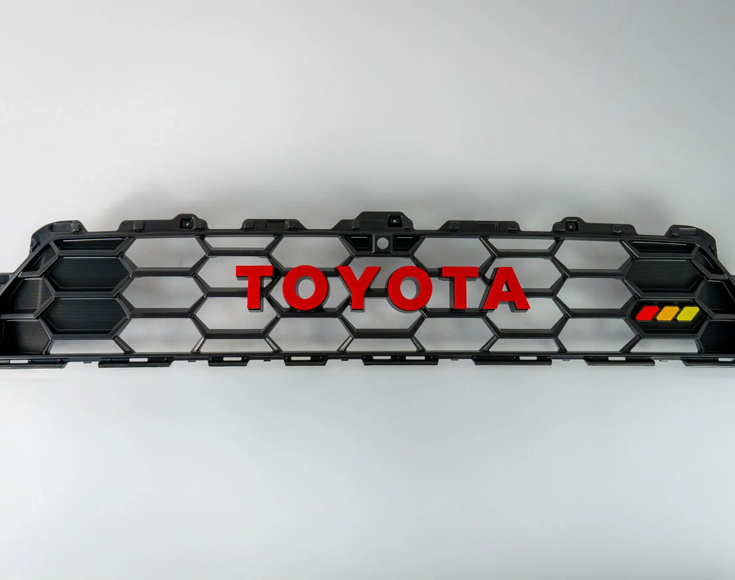 TOYOTA Front Grille Acrylic Emblem Overlays - 2025+ 4Runner TRD Pro / Trailhunter