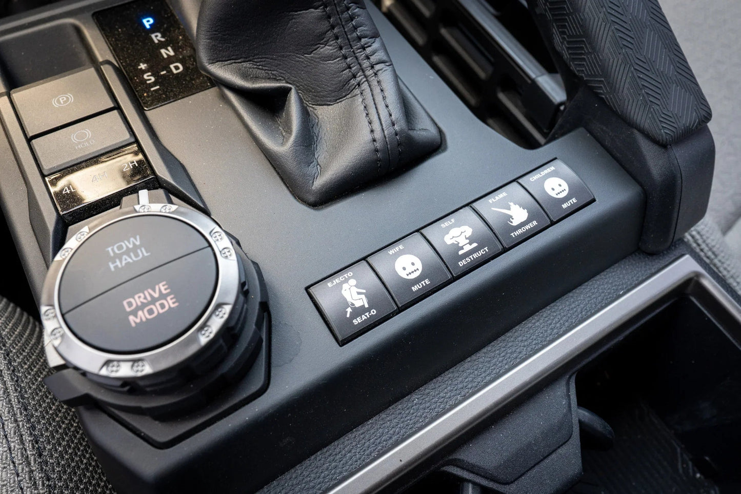 Ejecto Seato Blank Button Overlay - 2024+ Land Cruiser / Tacoma / 2025+ 4Runner