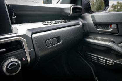 Topographic Glove Box Protection - 2024+ Tacoma / 2025+ 4Runner