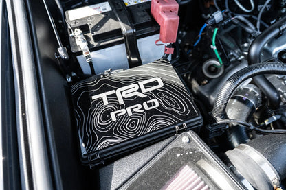 TRD Pro Special Edition Passenger Side Fuse Box Acrylic Plate - 2024+ Tacoma / 2025+ 4Runner