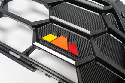 StickerFab Tri Color TRD Style Grille Emblem Version 2- 2024+ Tacoma / 2025+ 4Runner