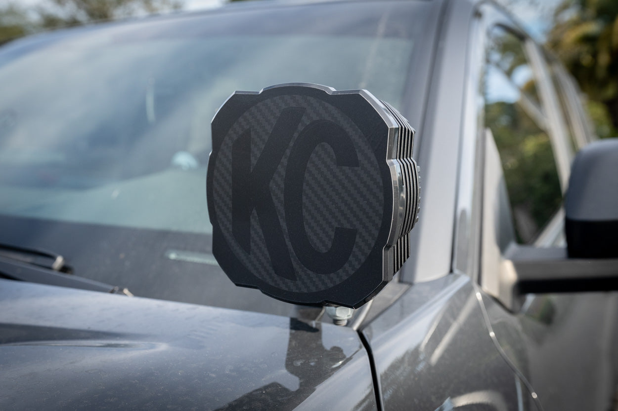 KC HiLITES Era 4 ROUND Series Light Cover Overlays - Universal