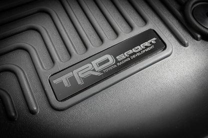"TRD Sport" Husky Floor Mat Logo (Etched Acrylic) - Universal