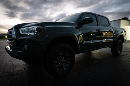 Distressed American Flag Front Sidemarker Overlays - 2016-2023 Tacoma Halogen