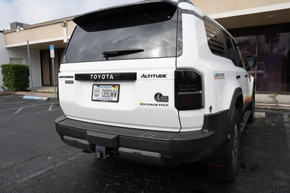 Retro 4 Wheel Drive Two Color Acrylic Emblem - 2024+ Land Cruiser / GX 550 / Tacoma / 2025+ 4Runner