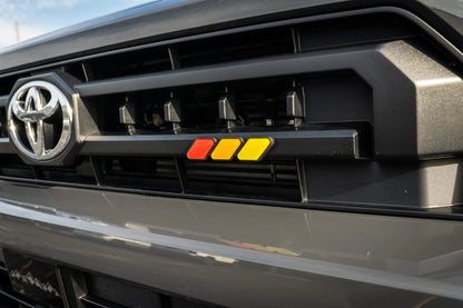 StickerFab Tri Color TRD Style Grille Emblem Version 2- 2024+ Tacoma / 2025+ 4Runner