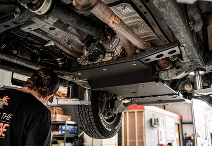 Cali Raised Transfer Case Skid Plate For 2016-2023 Toyota Tacoma