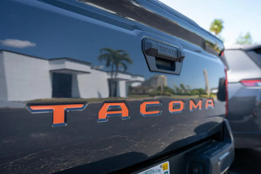 TACOMA Tailgate Inlay Letters - 2024+ Tacoma