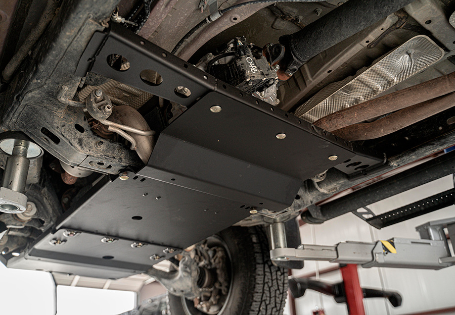 Cali Raised Transfer Case Skid Plate For 2016-2023 Toyota Tacoma
