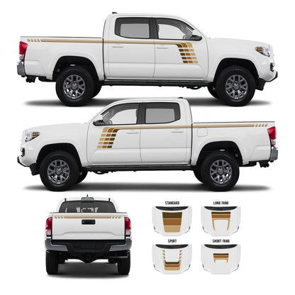 2016-23 Tacoma Checkered Stripe Kit