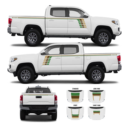 2016-23 Tacoma Checkered Stripe Kit