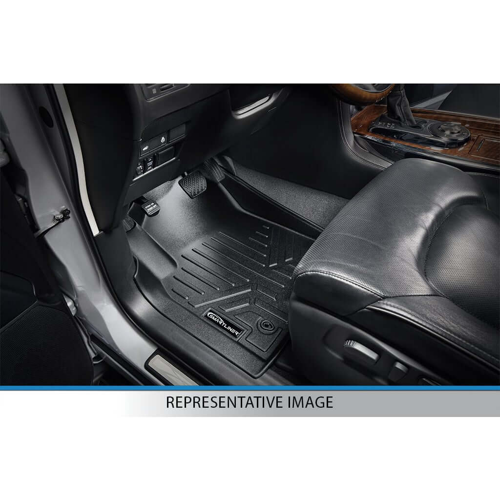 SMARTLINER Custom Fit Floor Liners For 2016-2017 Toyota Tacoma Extended Cab