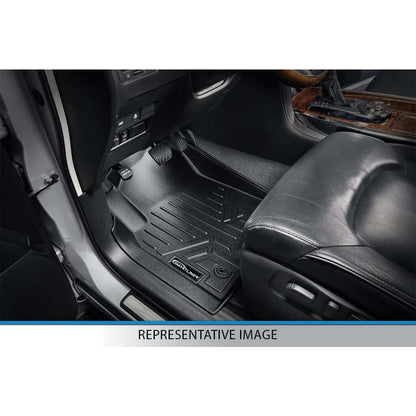 SMARTLINER Custom Fit Floor Liners For 2016-2017 Toyota Tacoma Extended Cab